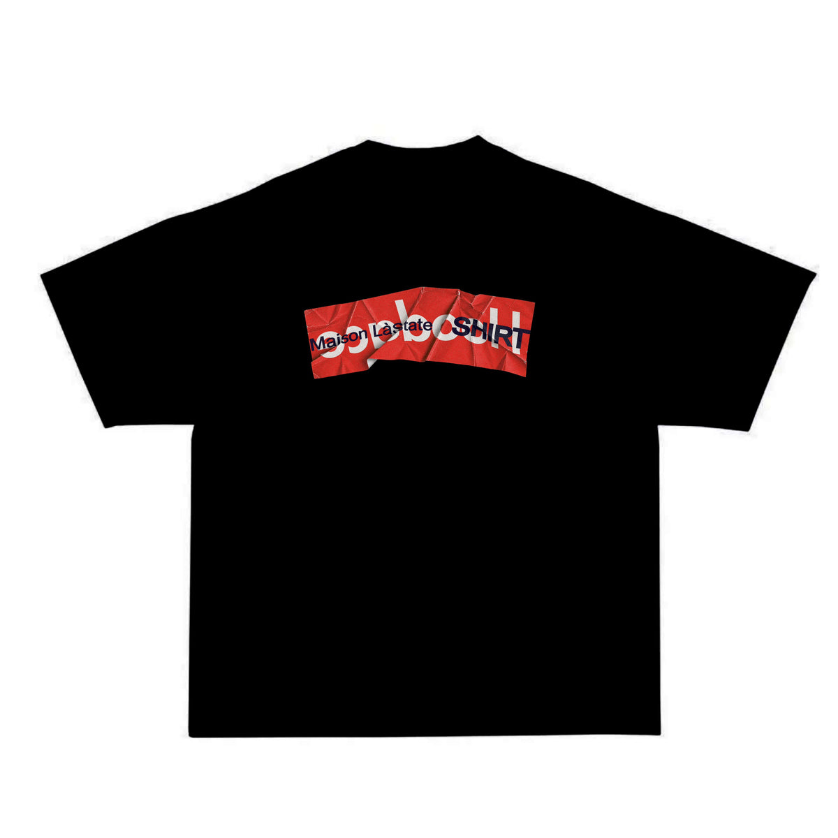 WYFP × HOODACE — Crumple-Creased Logo